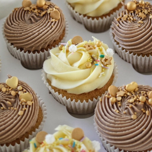 mix cupcakes nutella lemon curd ophalen eindhoven brabant gender reveal